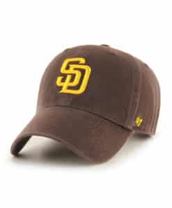 San Diego Padres 47 Brand Brown Clean Up Adjustable Hat