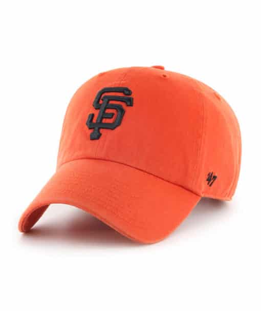 San Francisco Giants 47 Brand Orange Clean Up Adjustable Hat