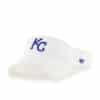Kansas City Royals 47 Brand White VISOR Clean Up Adjustable Hat