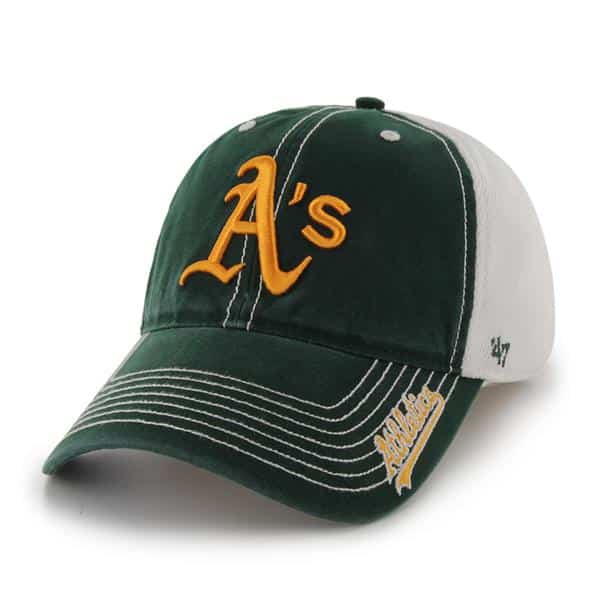 Oakland Athletics Ripley Dark Green 47 Brand Stretch Fit Hat - Detroit ...