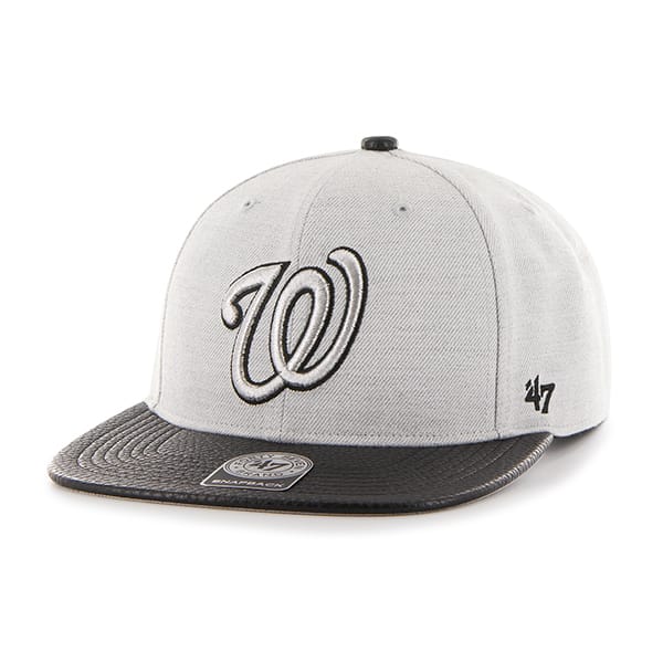 Washington Nationals Riverside Captain Gray 47 Brand Adjustable Hat