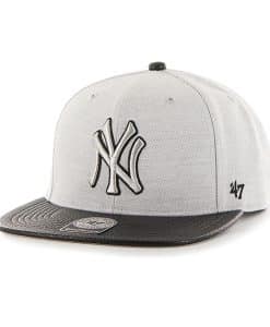 New York Yankees Riverside Captain Gray 47 Brand Adjustable Hat