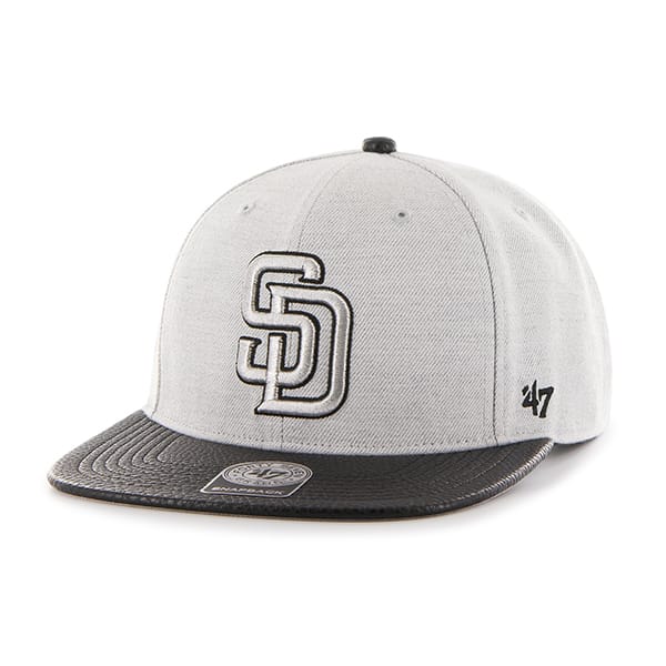San Diego Padres Riverside Captain Gray 47 Brand Adjustable Hat