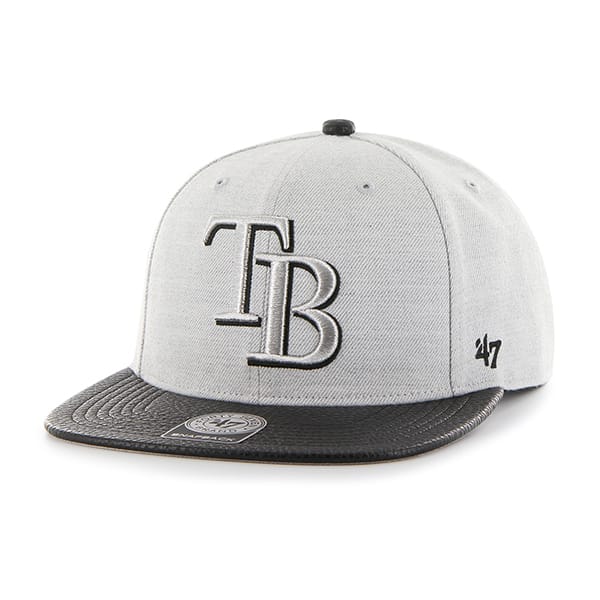 Tampa Bay Rays Riverside Captain Gray 47 Brand YOUTH Hat