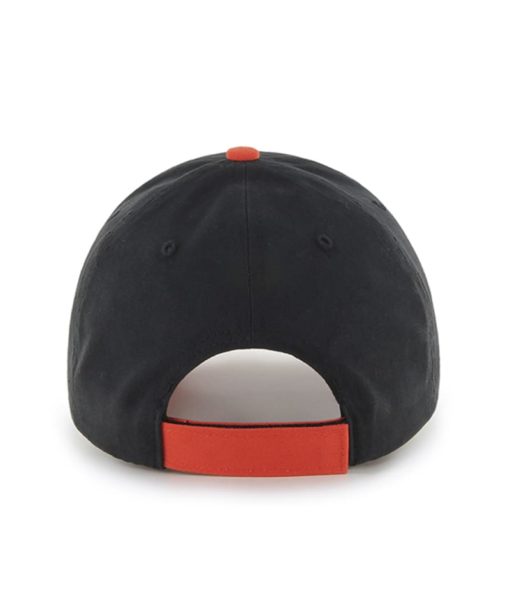 Baltimore Orioles KIDS 47 Brand Black Orange MVP Adjustable Hat - Image 2