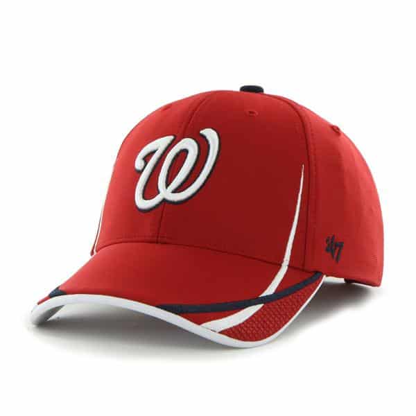 Washington Nationals Sparhawk MVP Red 47 Brand Adjustable Hat
