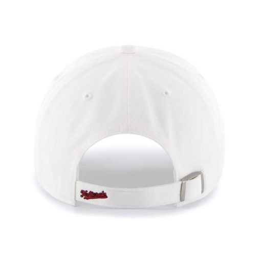 Washington Nationals Women's 47 Brand Sparkle White Clean Up Hat - Image 2