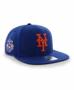 New York Mets 47 Brand Blue Sure Shot Adjustable Snapback Hat