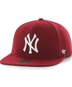 New York Yankees Sure Shot Cardinal 47 Brand Adjustable Hat