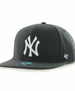 New York Yankees Sure Shot Charcoal 47 Brand Adjustable Hat
