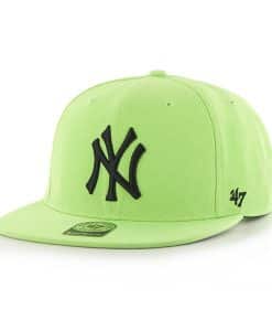 New York Yankees Sure Shot Lime 47 Brand Adjustable Hat