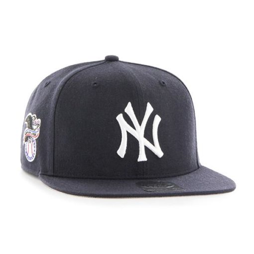 New York Yankees 47 Brand Navy Sure Shot Snapback Hat - Detroit Game Gear