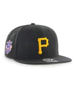 Pittsburgh Pirates 47 Brand Black Sure Shot Snapback Adjustable Hat