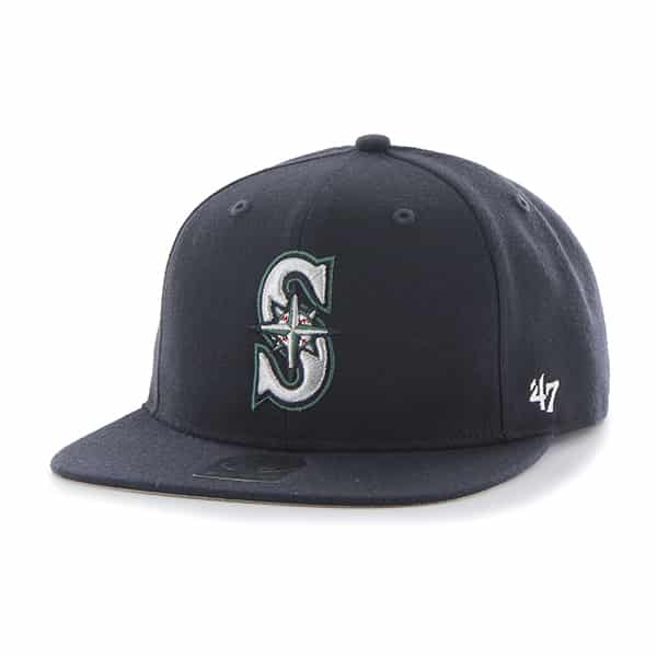 Seattle Mariners Sure Shot Navy 47 Brand Adjustable Hat Detroit Game Gear