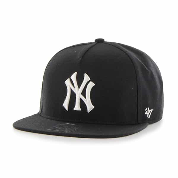 New York Yankees Sure Shot Dart Captain Dt Black 47 Brand Adjustable Hat
