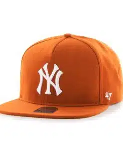 New York Yankees Sure Shot Dart Captain Dt Burnt Orange 47 Brand Adjustable Hat