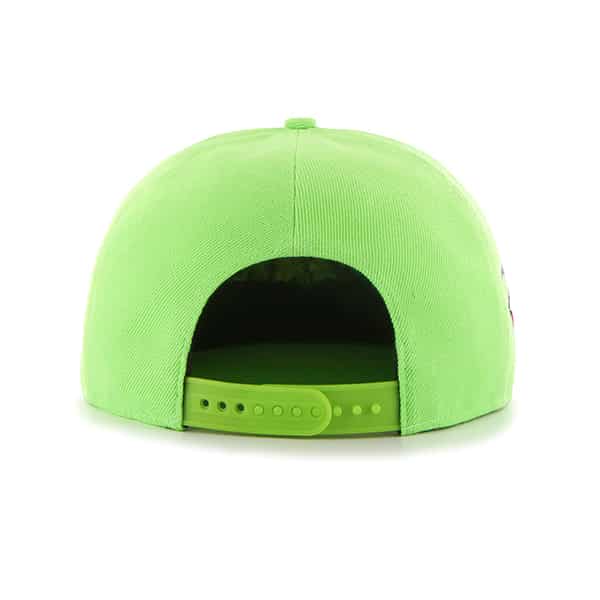 New York Yankees Sure Shot Dart Captain Dt Lime 47 Brand Adjustable Hat - Image 2