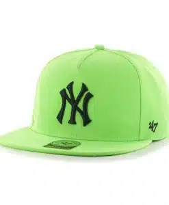 New York Yankees Sure Shot Dart Captain Dt Lime 47 Brand Adjustable Hat