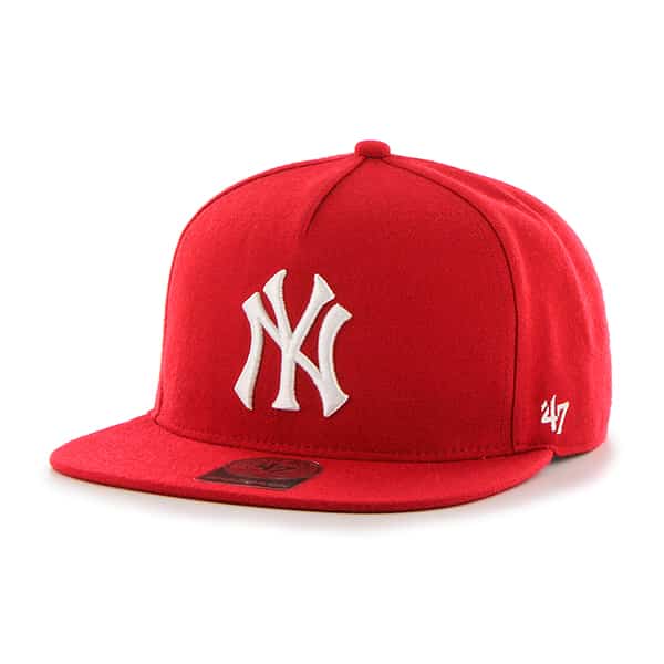 New York Yankees Sure Shot Dart Captain Dt Red 47 Brand Adjustable Hat ...
