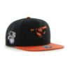 Baltimore Orioles 47 Brand Black Sure Shot Two Tone Snapback Adjustable Hat