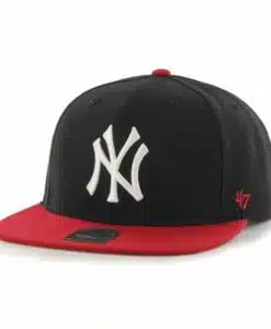 New York Yankees Sure Shot Two Tone Captain Black 47 Brand Adjustable Hat