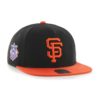 San Francisco Giants 47 Brand Black Two Tone Sure Shot Snapback Adjustable Hat