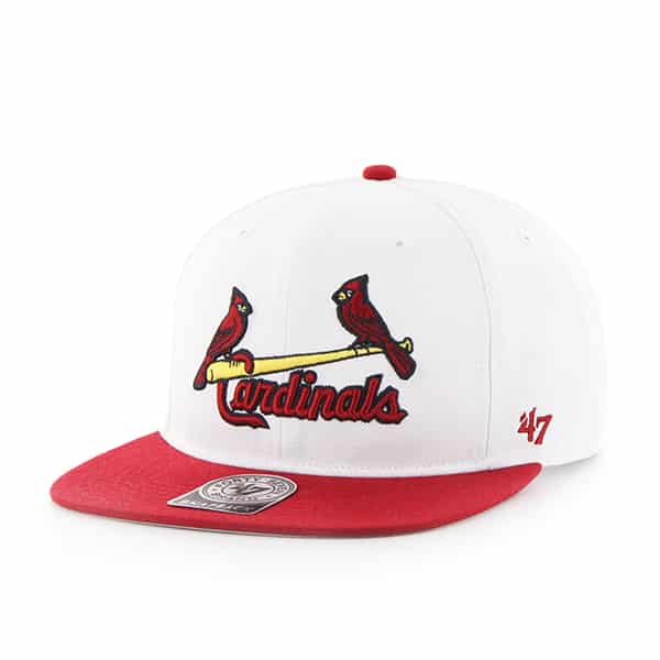 St. Louis Cardinals 47 Brand Columbia Sure Shot Under Snapback Hat -  Detroit Game Gear