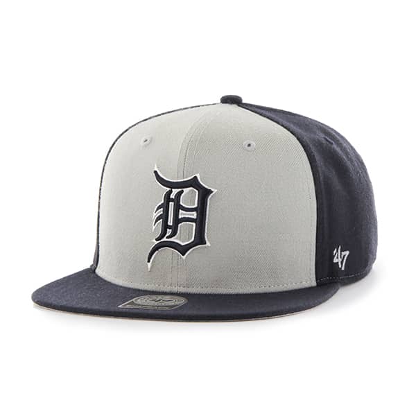 Detroit Tigers Sure Shot Accent Captain Navy 47 Brand Adjustable Hat