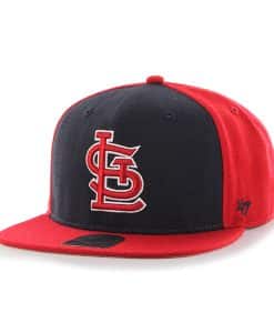 St. Louis Cardinals Sure Shot Accent Captain Red 47 Brand Adjustable Hat