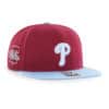 Philadelphia Phillies 47 Brand Columbia Cardinal Sure Shot Under Snapback Hat