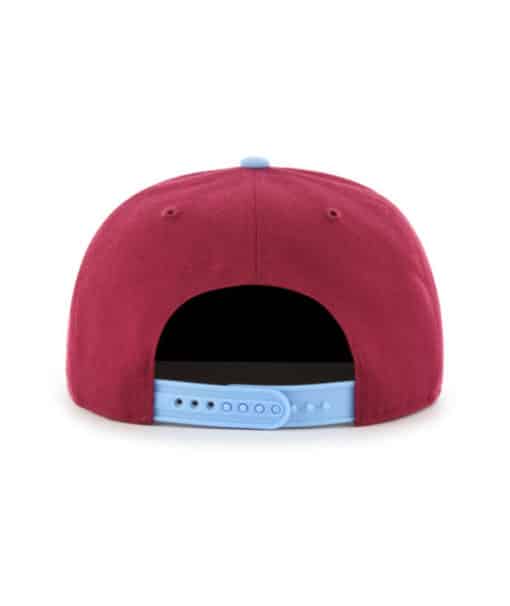 Philadelphia Phillies 47 Brand Columbia Cardinal Sure Shot Under Snapback Hat - Image 2