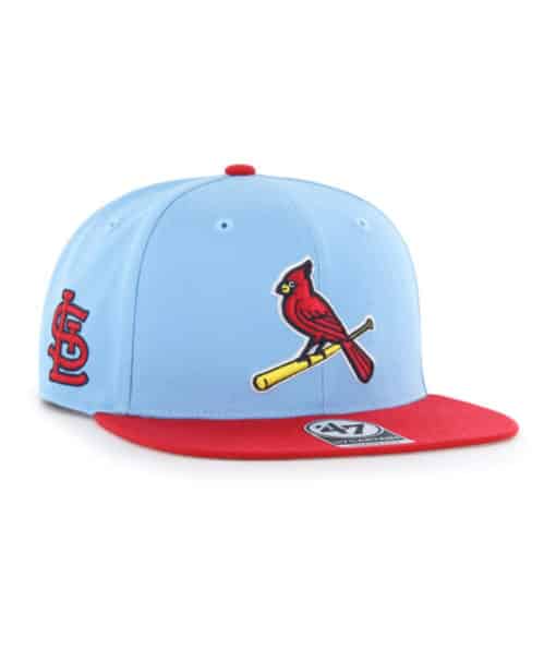 St. Louis Cardinals 47 Brand Columbia Sure Shot Under Snapback Hat