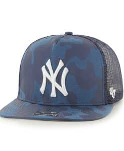 New York Yankees Stealth Camo Captain Dt Dyer 47 Brand Adjustable Hat