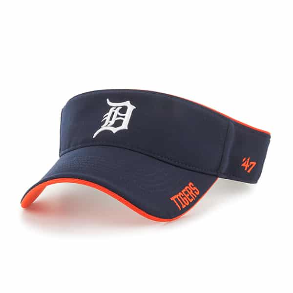 Detroit Tigers Top Rope Visor Navy 47 Brand