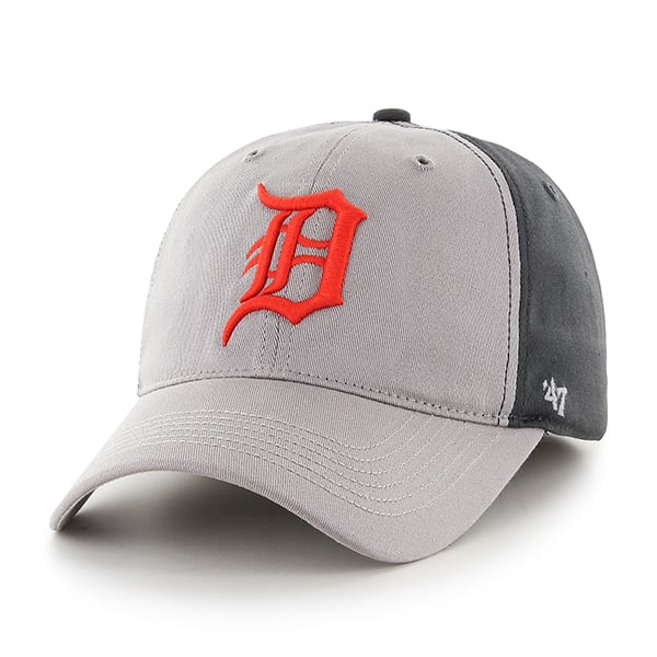 Detroit Tigers Umbra Closer Dark Charcoal 47 Brand Stretch Fit Hat