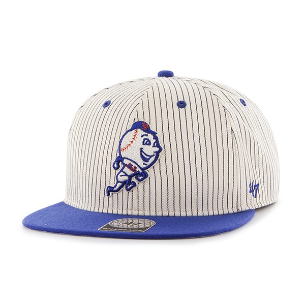 New York Mets Woodside Captain Navy 47 Brand Adjustable Hat