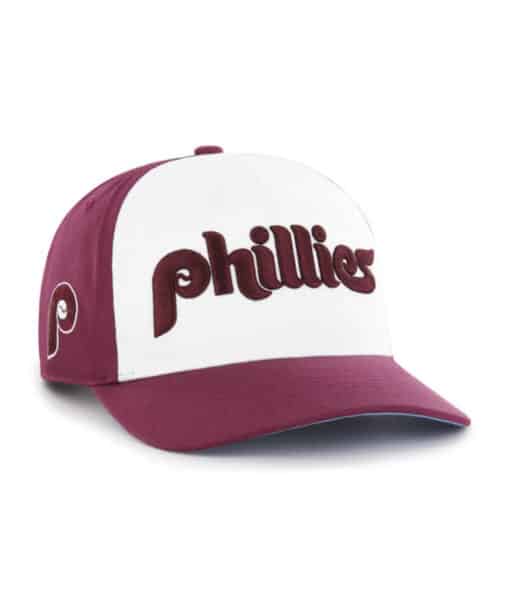 Philadelphia Phillies 47 Brand Cooperstown Hitch Cardinal Snapback Hat