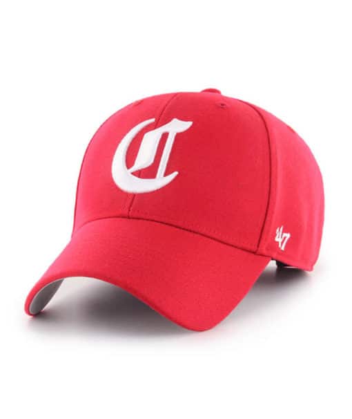 Cincinnati Reds 47 Brand Cooperstown Red MVP Adjustable Hat