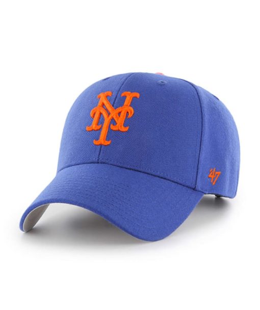 New York Mets 47 Brand Cooperstown Blue MVP Adjustable Hat