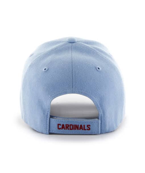 St. Louis Cardinals 47 Brand Columbia Blue MVP Adjustable Hat - Image 2