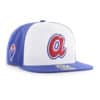 Atlanta Braves 47 Brand Cooperstown Blue White Red Sure Shot Snapback Hat