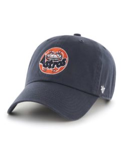 Houston Astros 47 Brand Cooperstown Navy Clean Up Adjustable Hat