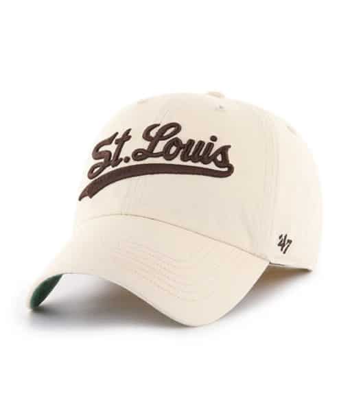 St. Louis Browns 47 Brand Cooperstown Natural Franchise Fitted Hat