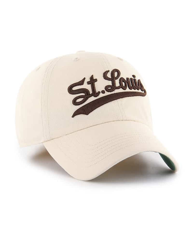St. Louis Browns 47 Brand Cooperstown Natural Franchise Fitted Hat - Large