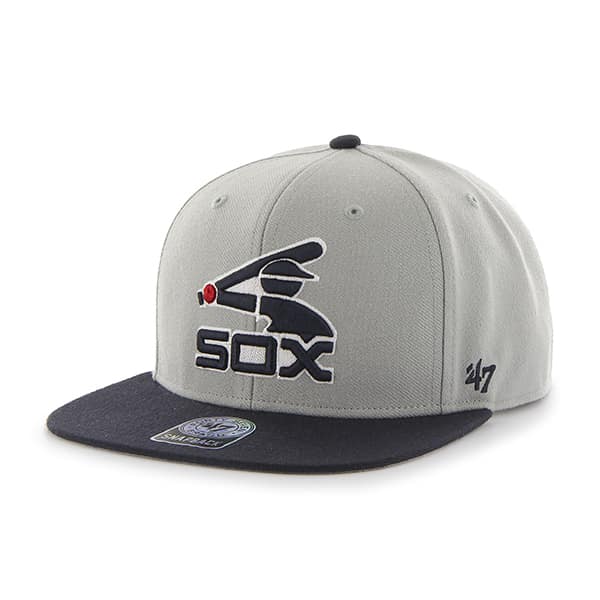 Chicago White Sox Sure Shot Two Tone Captain Gray 47 Brand Adjustable