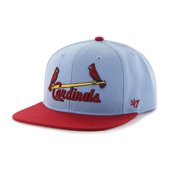 St. Louis Cardinals 47 Brand Columbia Sure Shot Under Snapback Hat -  Detroit Game Gear