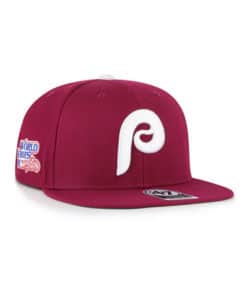 Philadelphia Phillies 47 Brand 1980 World Series Cardinal Sure Shot Snapback Hat