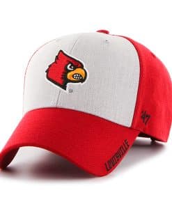 Louisville Cardinals 47 Brand Red Black Sure Shot Snapback Adjustable Hat -  Detroit Game Gear