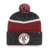 Wisconsin Badgers 47 Brand Black Holcomb Cuff Knit Hat