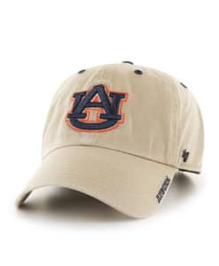 Auburn Tigers 47 Brand Khaki Ice Clean Up Adjustable Hat